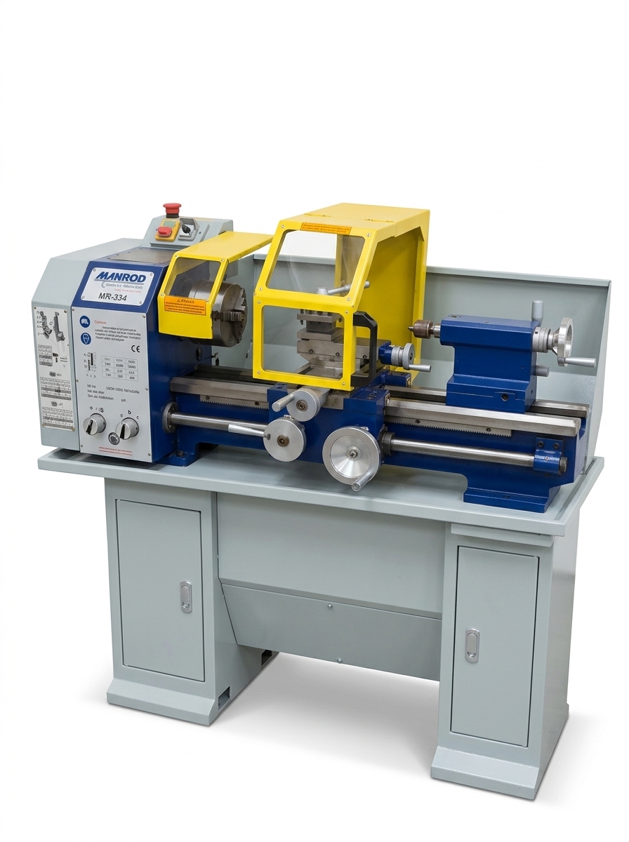Torno Mecânico de Bancada (Manrod MR-334)