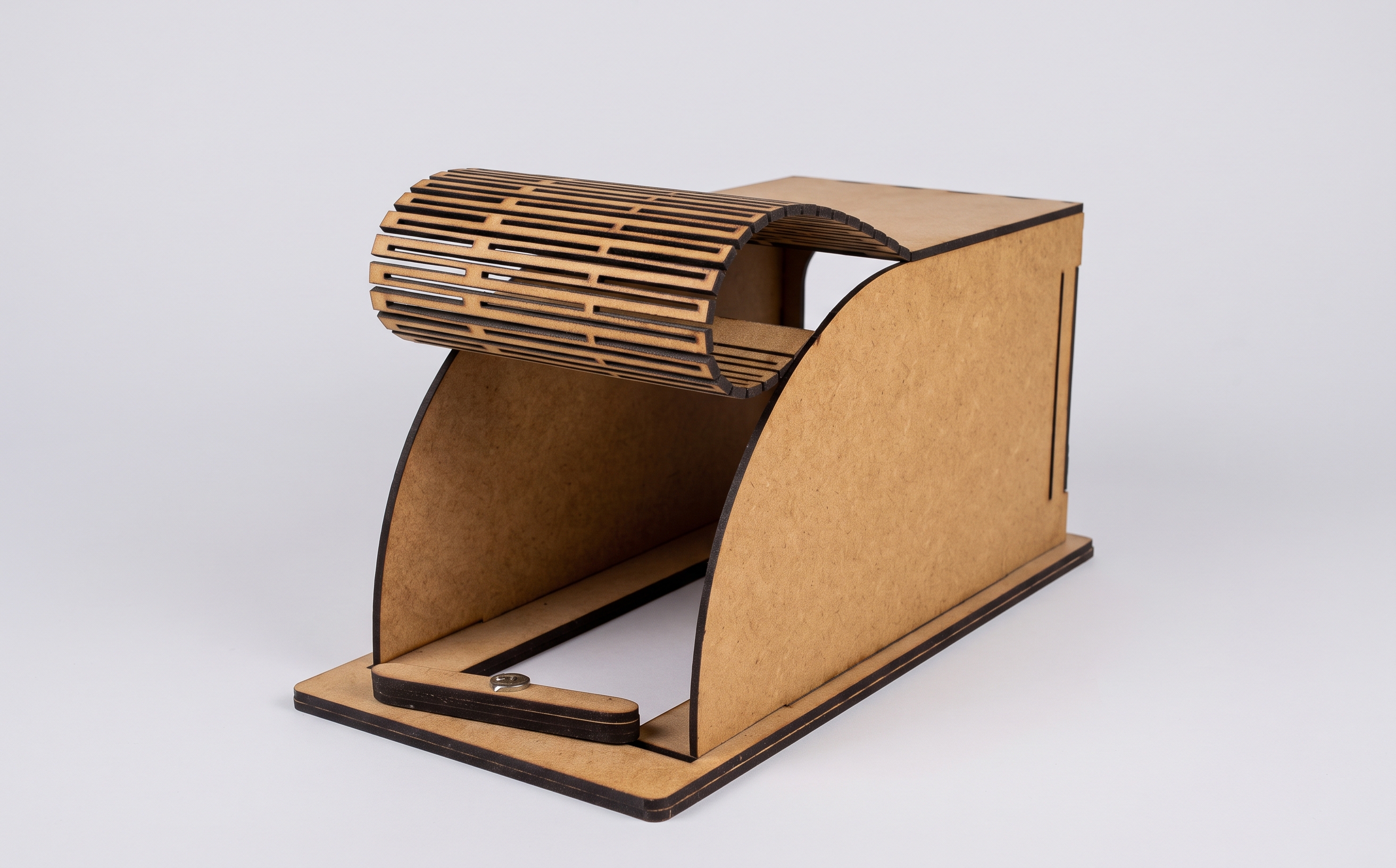 Caixa Organizadora com Porta Flexível (Living Hinge)